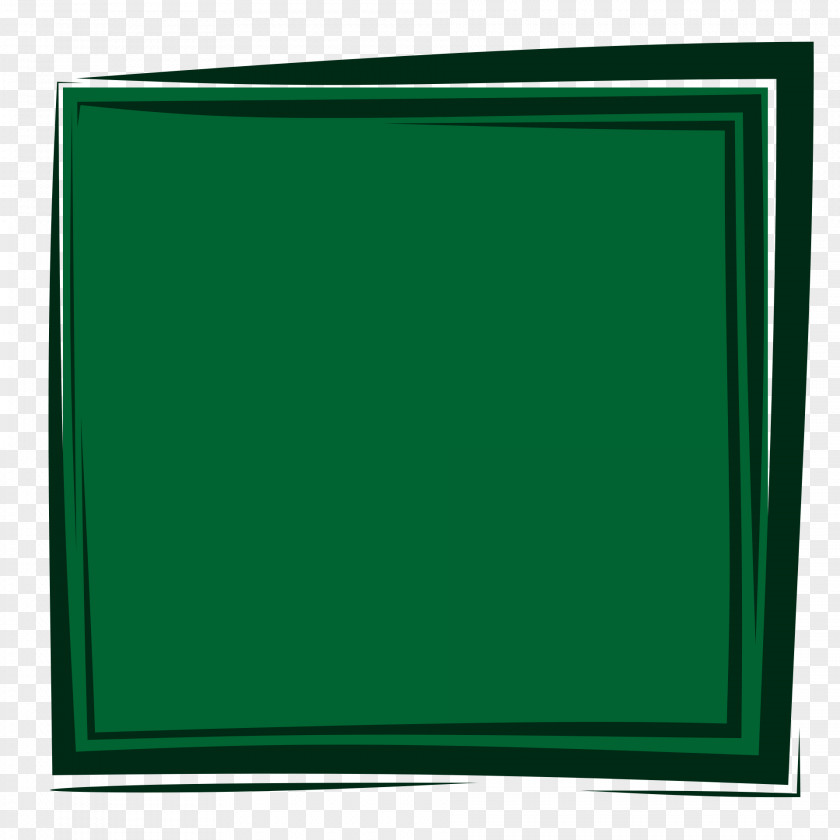 Angle Green Rectangle Area Square Picture Frames PNG