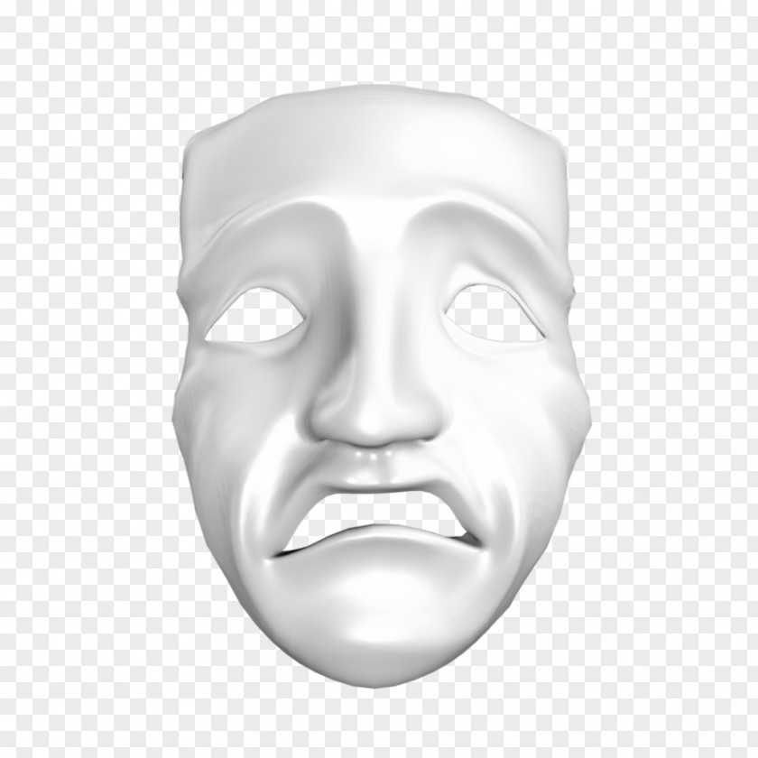 Mask Domino Sadness PNG