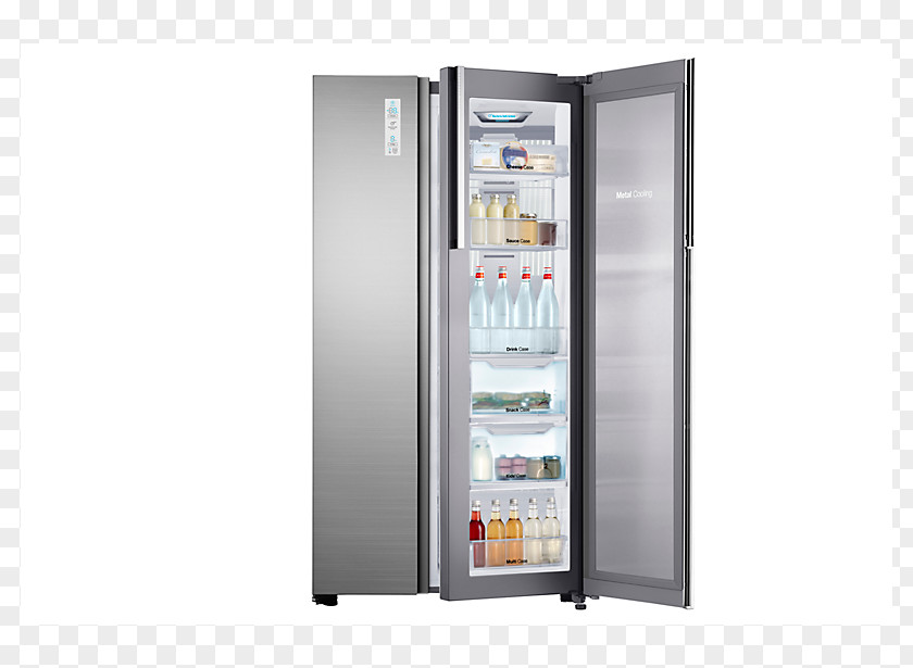 Refrigerator Samsung Chiller Ultra-high-definition Television PNG