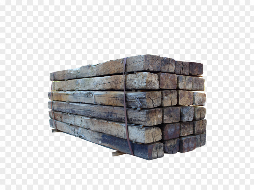 Wood Lumber Railroad Tie Panelling Creosote PNG
