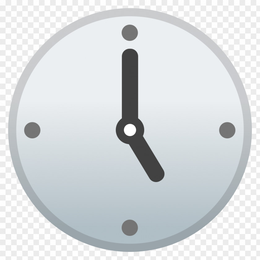 Clock Face Emojipedia Unicode PNG