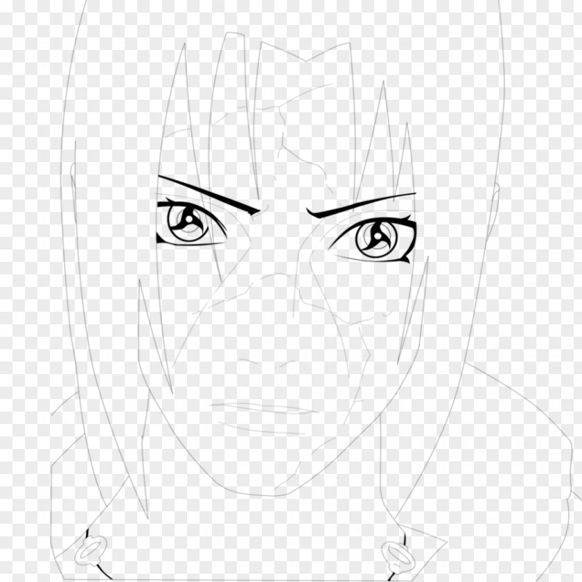 Eye Eyebrow Cheek Sketch PNG