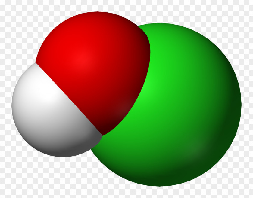 Hypochlorous Acid Bromous Chemistry Molecule Molecular Model PNG