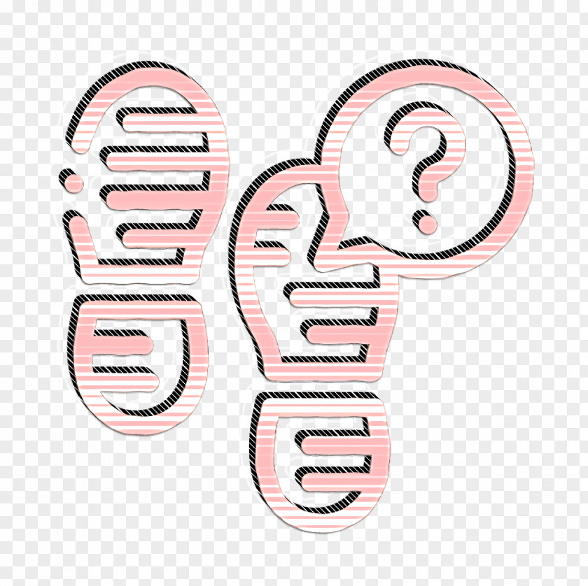 Law And Justice Icon Footprint PNG