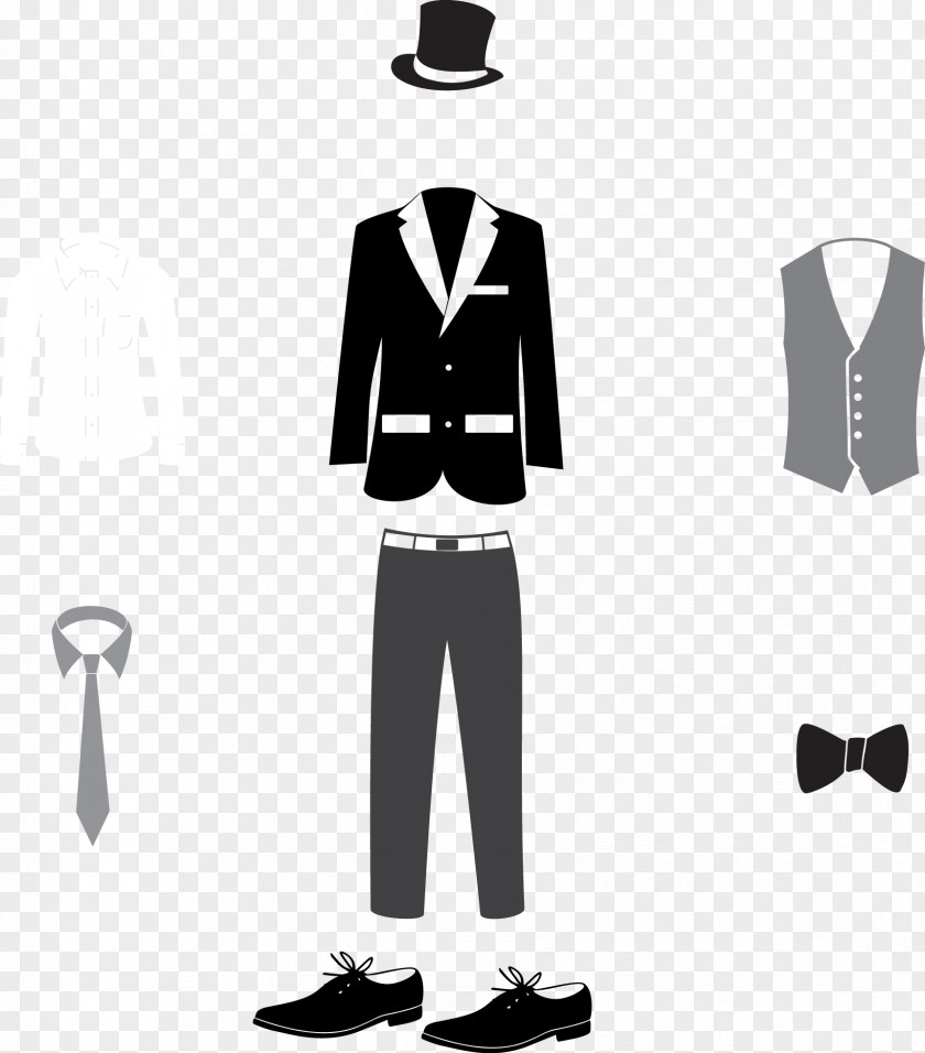 Men's Suit With A Formal Wear Clothing Clip Art PNG