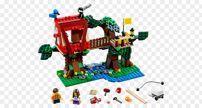 Toy Lego Creator LEGO 31053 Treehouse Adventures City PNG