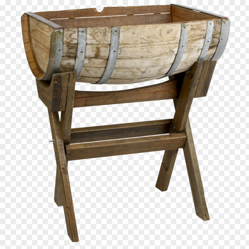 Wine Cask Barrel Cooler Wood Table PNG