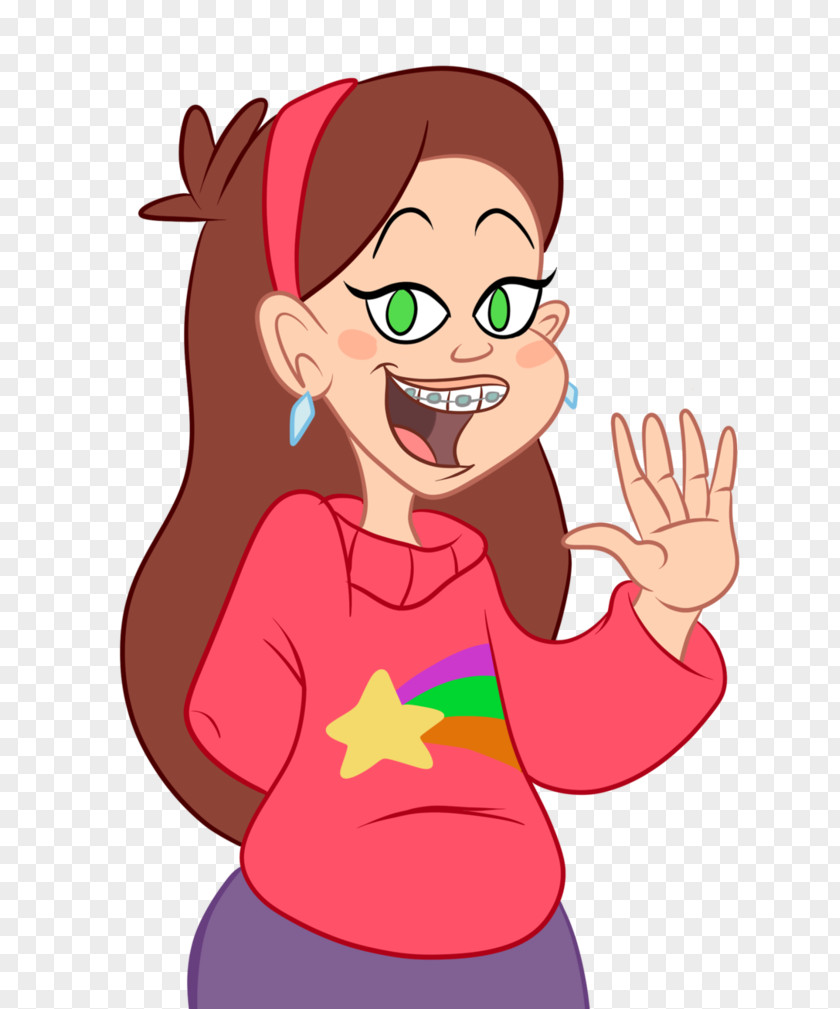 Mabel Pines Drawing Fan Art PNG