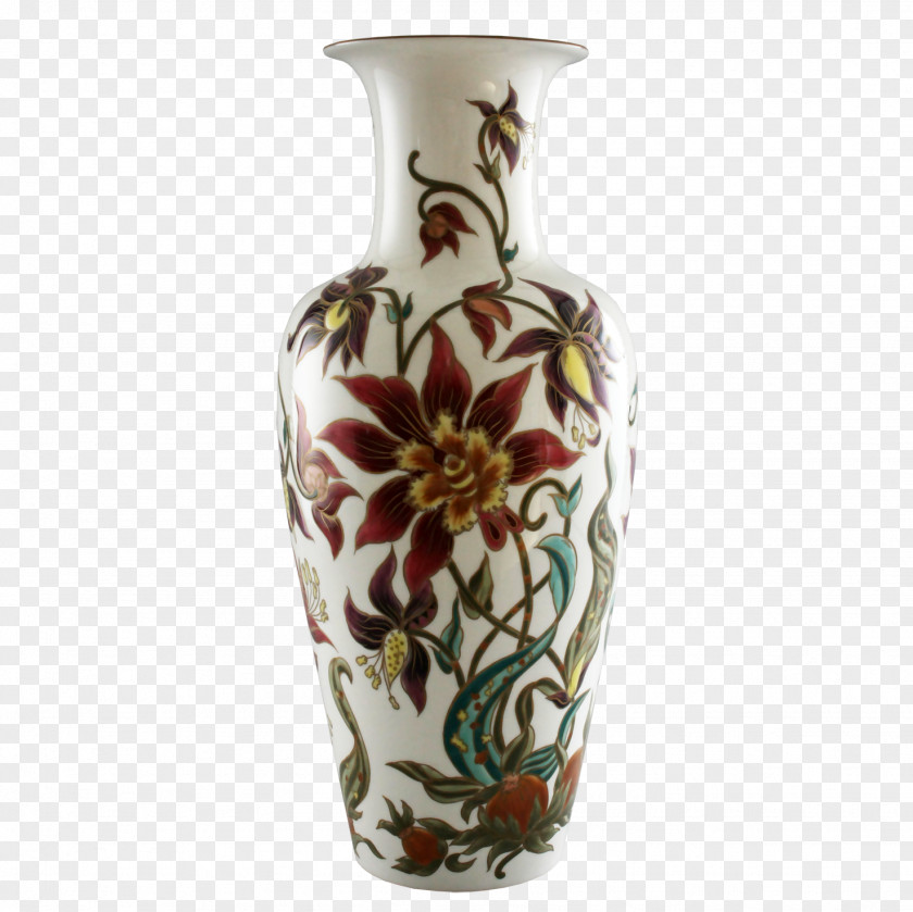 Porcelain Vase Alhambra-Vase Ceramic Zsolnay PNG