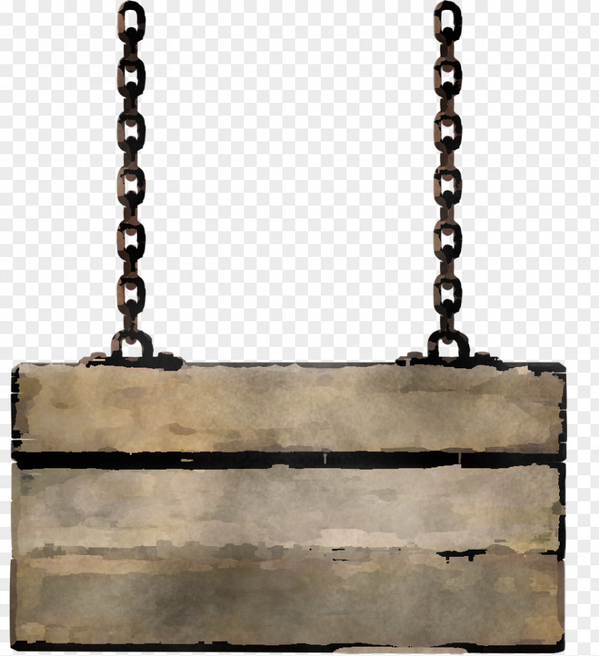 Stone Wall Rectangle Beige Chain PNG