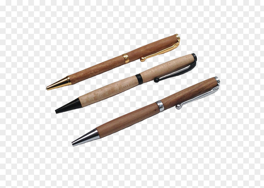 Wood Ballpoint Pen Manufacturing Fountain PNG
