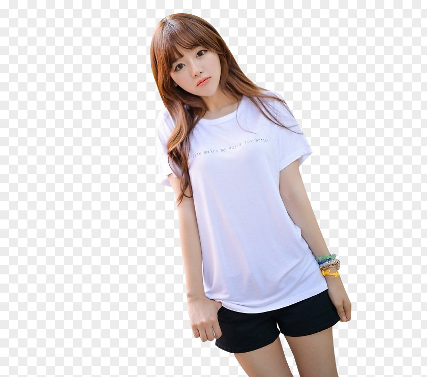 Kim Shin-Young Ulzzang Korean T-shirt PNG
