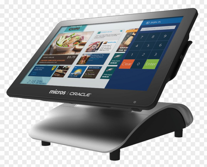 Point Of Sale Micros Systems POS Solutions Tablet Computers Oracle Corporation PNG