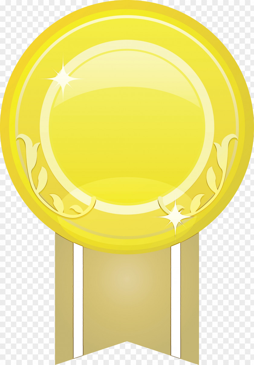 Yellow Table Furniture Circle PNG