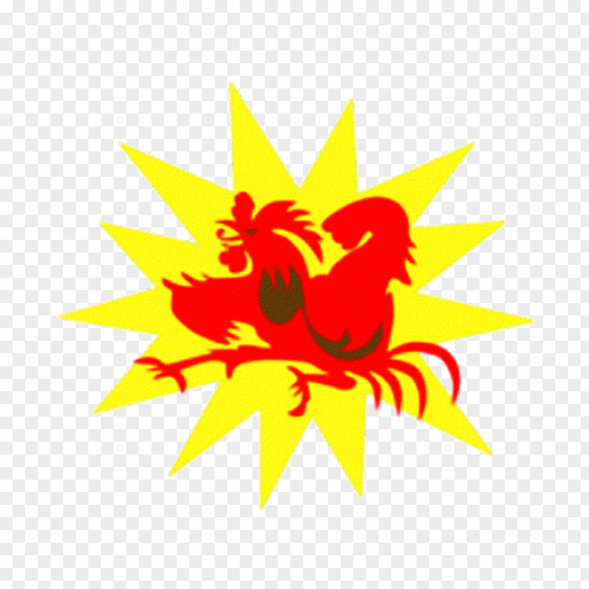 Kung Fu Chicken Cartoon Logo Cock Puncher PNG