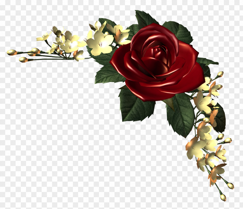 Corner Flowers Cut Rose Flower Bouquet PNG