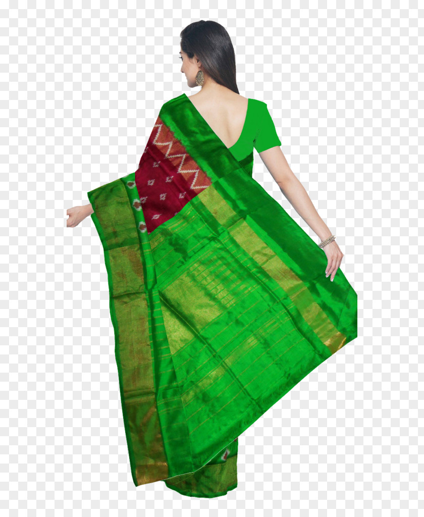 Handloom Uppada Zari Sari Silk Pochampally Saree PNG