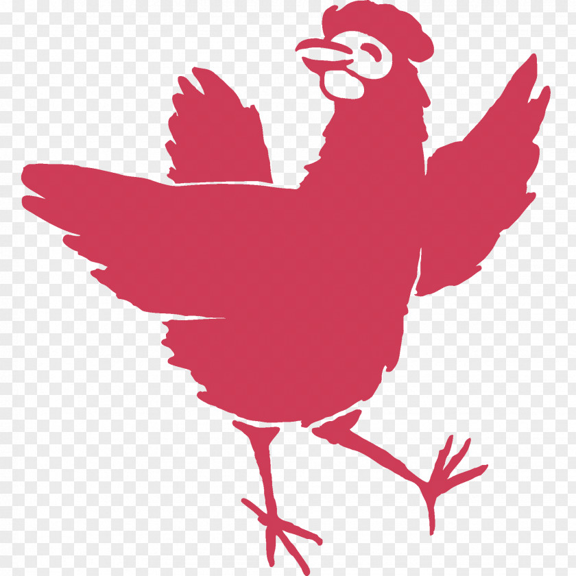 Hen Chicken Logo Graphic Design PNG