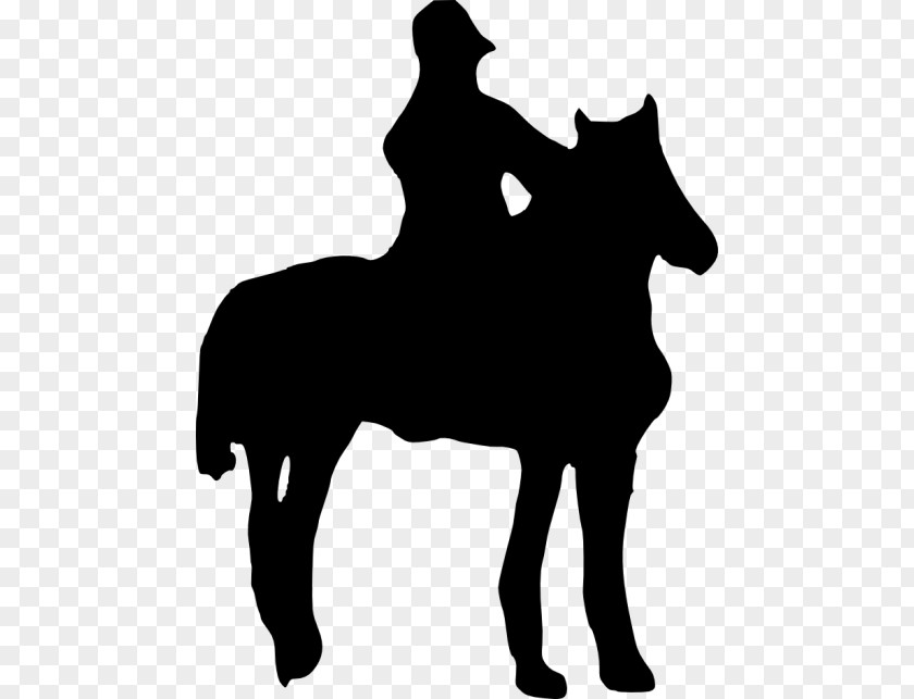 Mustang Silhouette Equestrian Clip Art PNG