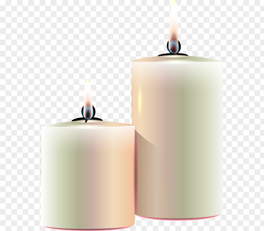 Vector Hand-painted Candles Candle Euclidean Vecteur PNG