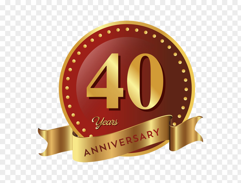50 Anniversary Logo Badge PNG