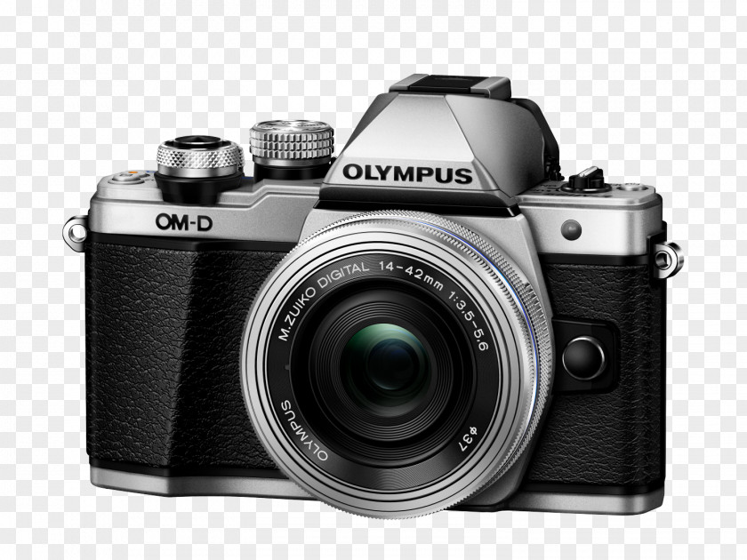 Om Olympus OM-D E-M10 Mark II E-M5 M.Zuiko Digital ED 14-42mm F/3.5-5.6 Mirrorless Interchangeable-lens Camera PNG