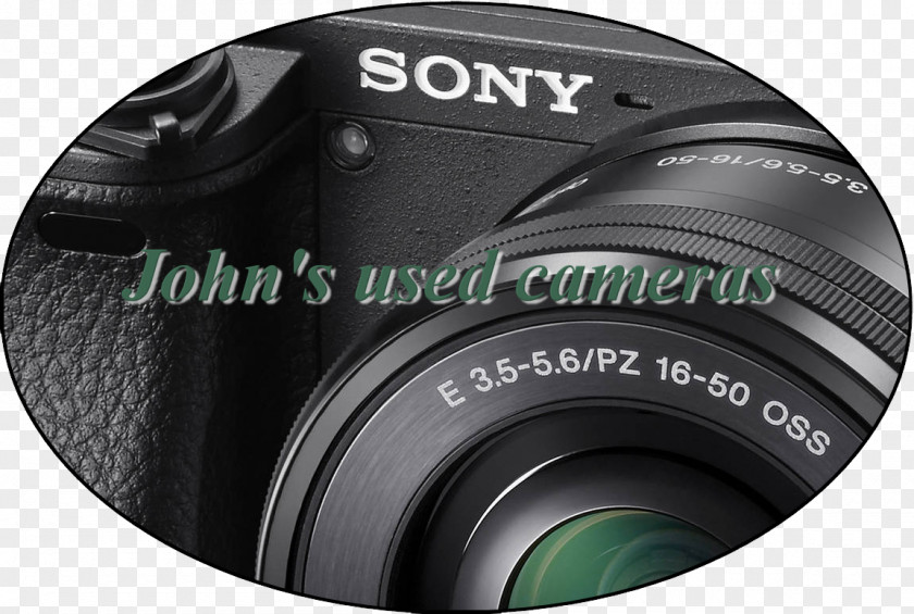 Camera Lens Fisheye Mirrorless Interchangeable-lens Digital SLR Sony Alpha A6300 ILCE-6300 4K W/ 16-50mm Power Zoom PNG