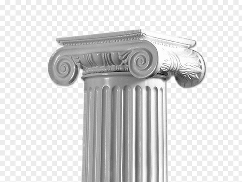 Stone Pillar Column Capital Ionic Order Baluster Corinthian PNG