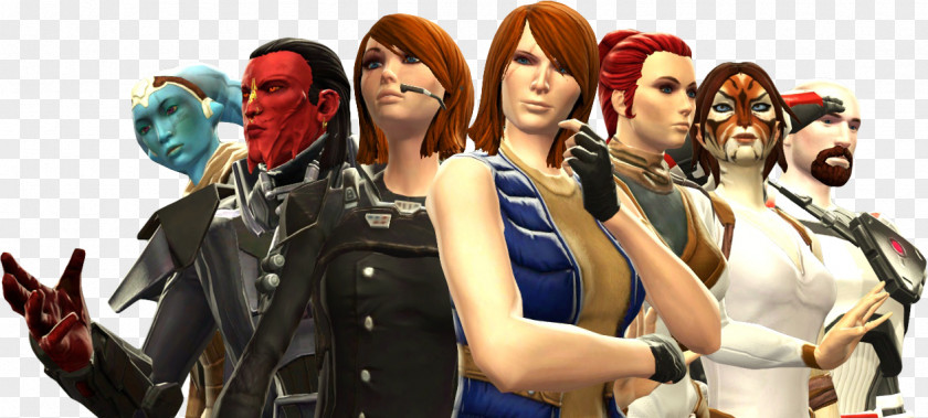 Character Group Photo Player Star Wars: The Old Republic Costume Screenshot PNG