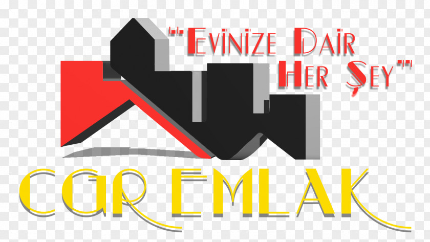 Emlak Logo Çağrı Güler Real Estate Apartment Brand PNG