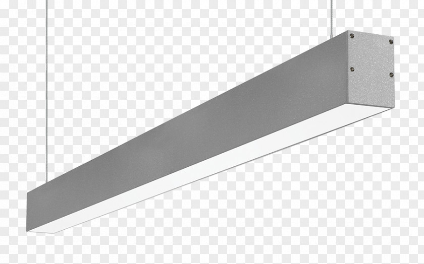 Linear Light Light-emitting Diode Lighting Pendant Fixture PNG