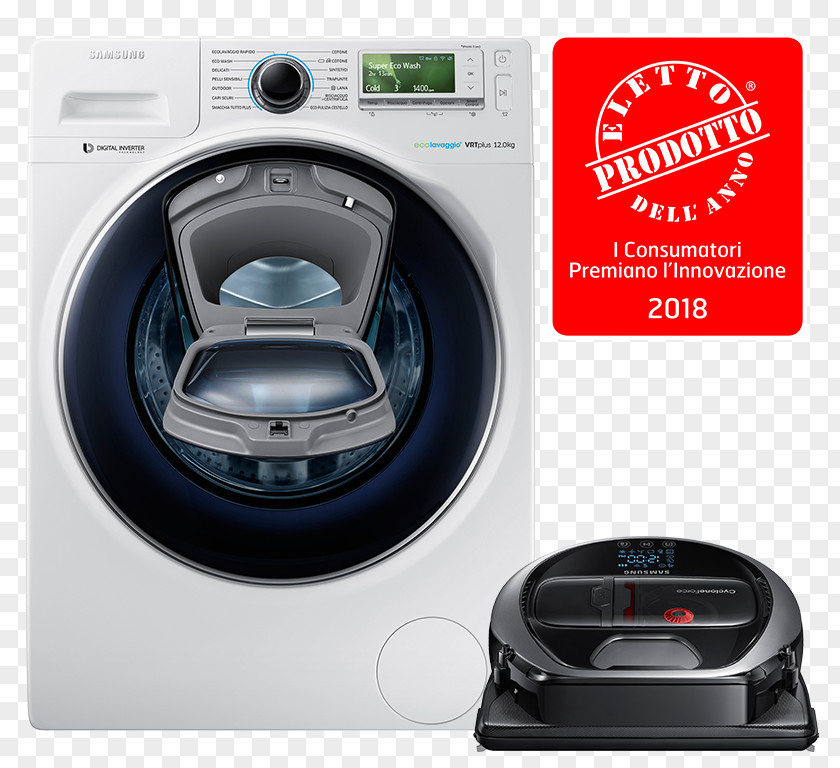 Samsung WW12K8412OX Washing Machines AddWash WF15K6500 PNG