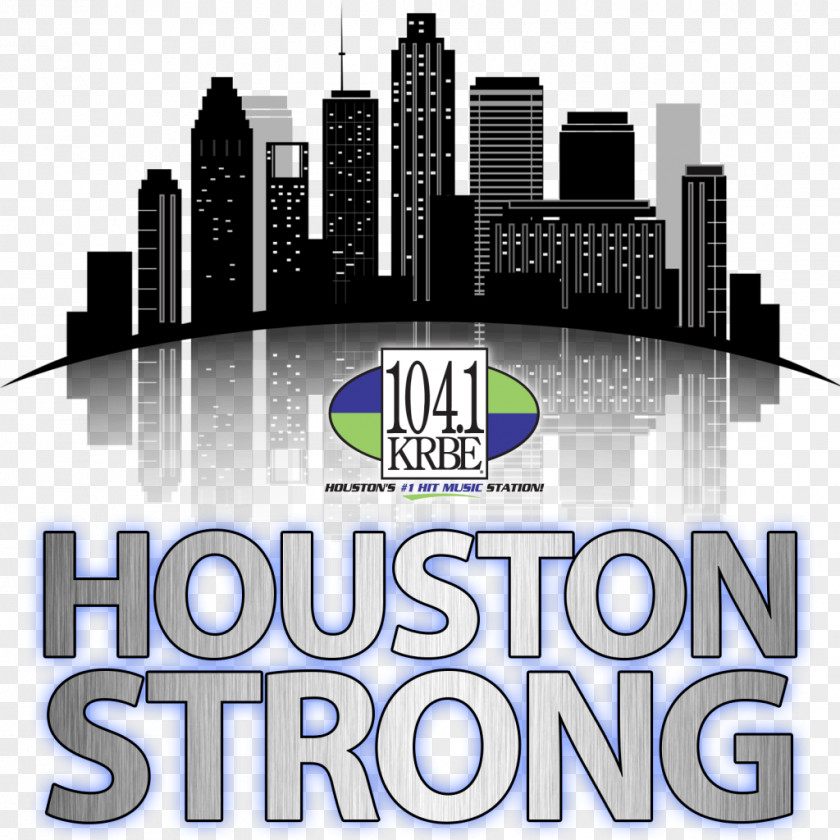 Strong Houston Skyline Silhouette Royalty-free PNG