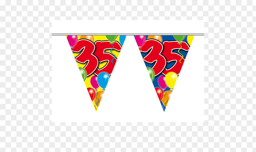 35% Birthday Party Gift Garland Balloon PNG