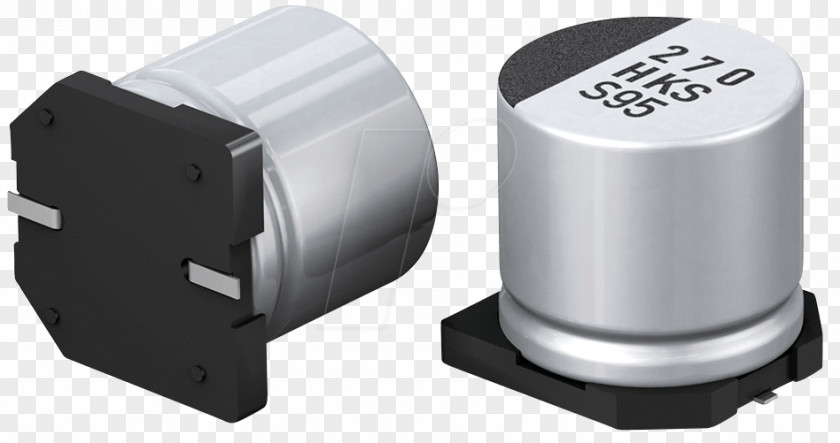 Aluminum Electrolytic Capacitor Polymer Mouser Electronics PNG