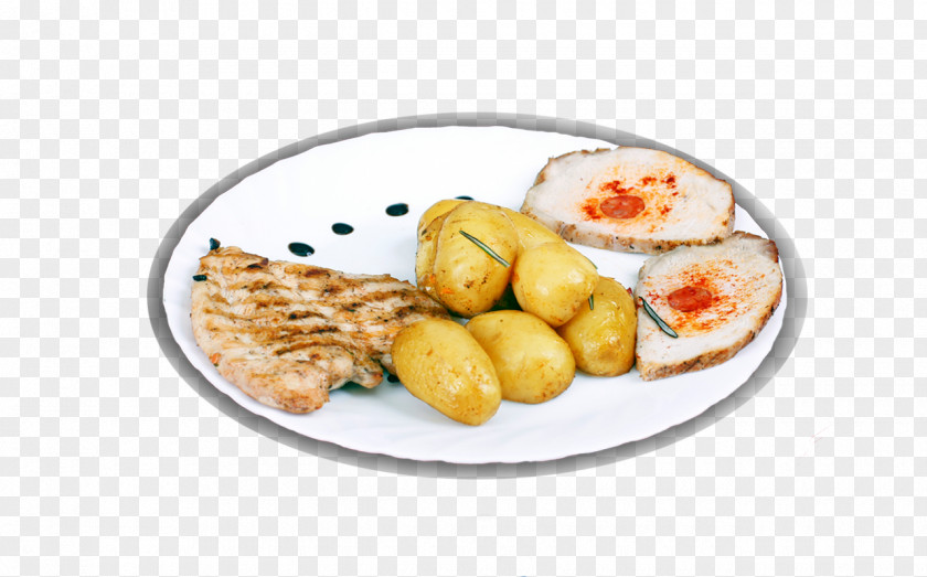 Breakfast Full Side Dish Entrée Garnish PNG