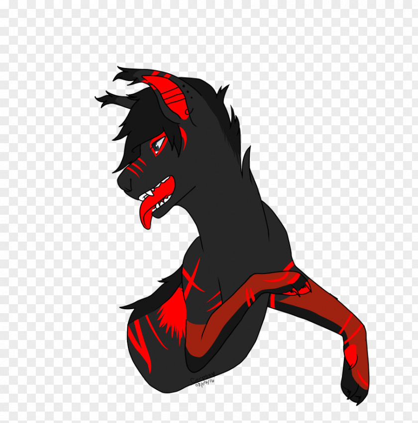 Demon Horse Cartoon Carnivora PNG