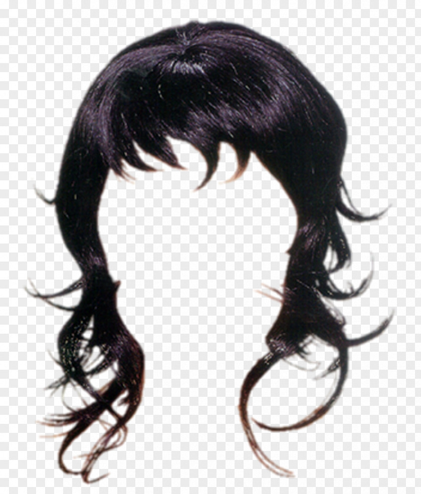 Hair Black Hairstyle Wig PNG