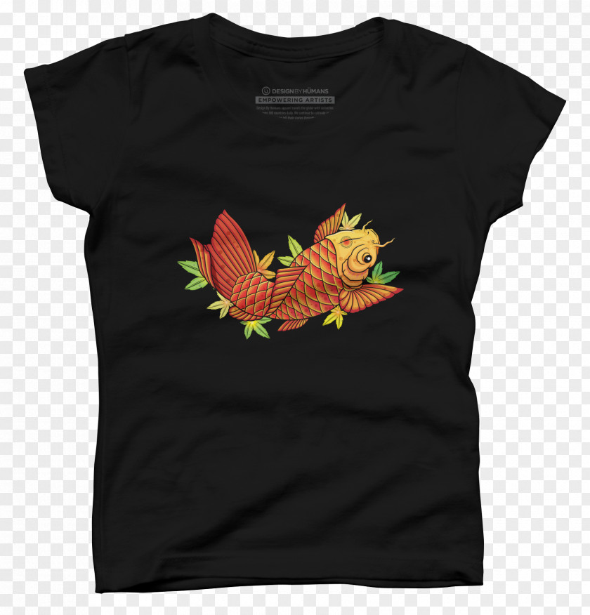 Koi Fish Chasing T-shirt Sleeve Animal PNG