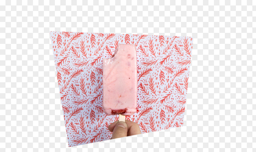 La Flor De Michoacana Ice Cream Shop Paper Pink M Rectangle PNG