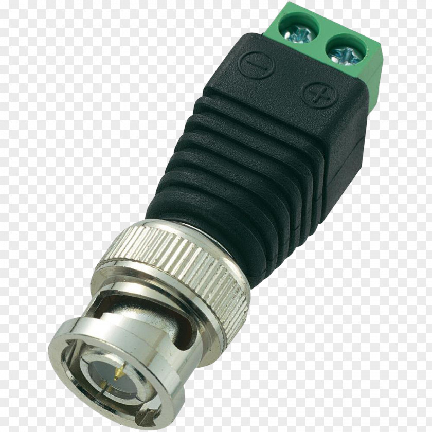 BNC Connector Electrical RG-59 Coaxial Cable Adapter PNG