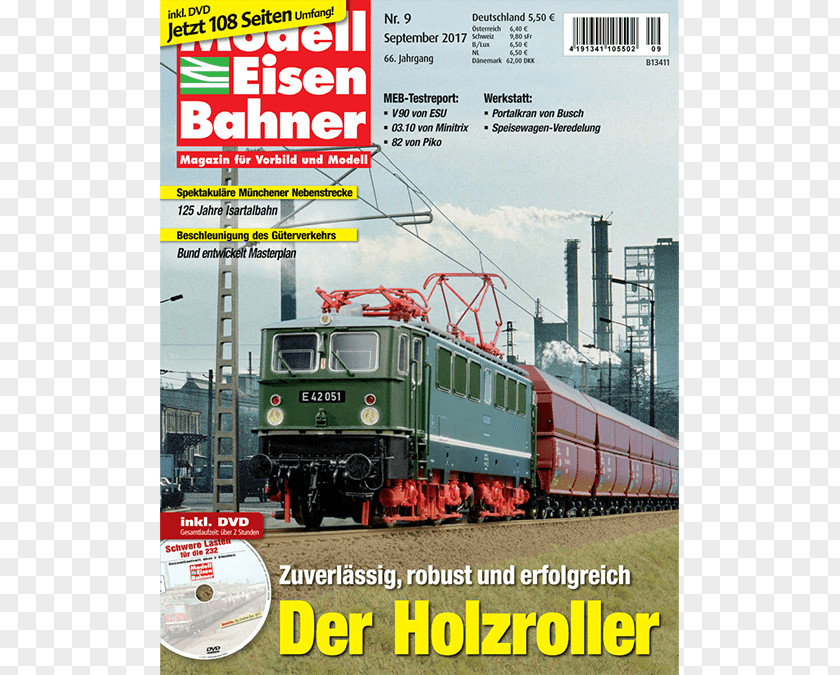 Meb Rail Transport Railroad Car Der Modelleisenbahner Railway Magazine PNG