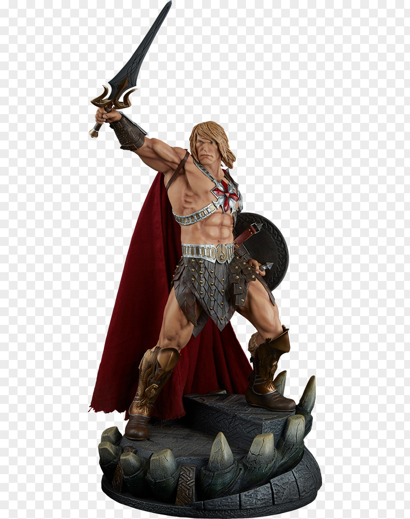 Sideshow He-Man: Defender Of Grayskull Skeletor She-Ra Statue PNG