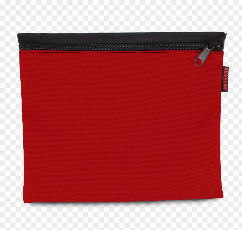Zipper Bag Handbag Maroon Rectangle PNG