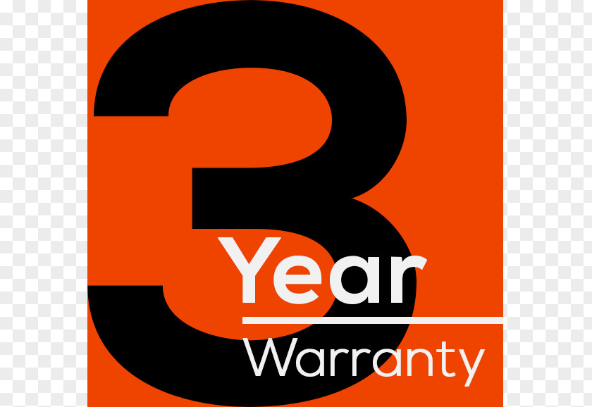 3 Years Warranty Logo Electronics PNG