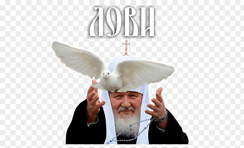 A Priest Patriarch Kirill Of Moscow Sticker Telegram VKontakte PNG
