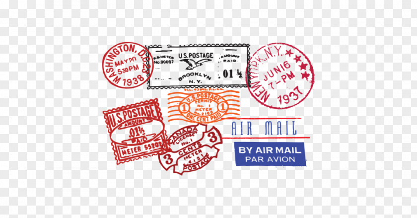 Design Label Rubber Stamp Postmark Postage Stamps Cancellation PNG