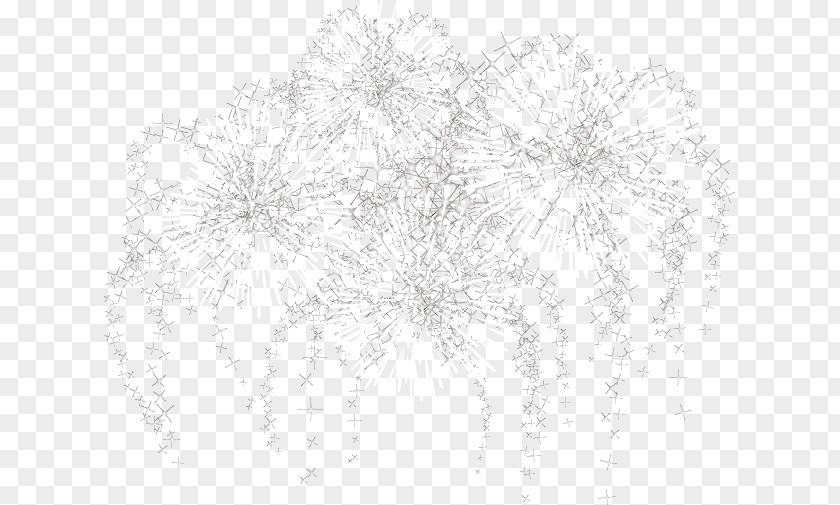 Fireworks Light Beam White Black Lace Pattern PNG