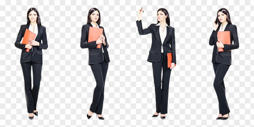 Jacket Trousers Clothing Standing Suit Formal Wear Pantsuit PNG