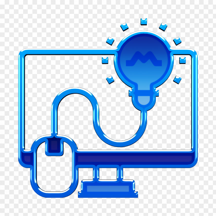 Laptop Icon Startup Lightbulb PNG